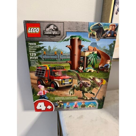 LEGO Jurassic World Stygimoloch Dinosaur Escape 76939 Building Toy 129 Pieces - Picture 1 of 5